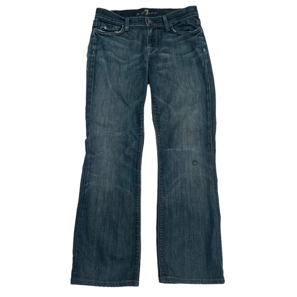 7 For All Mankind High Waist Boot Cut Jeans Size 26 Women’s - Picture 1 of 6